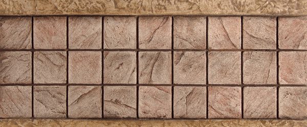 Molde Cenefa Italian Slate 4” x 4”